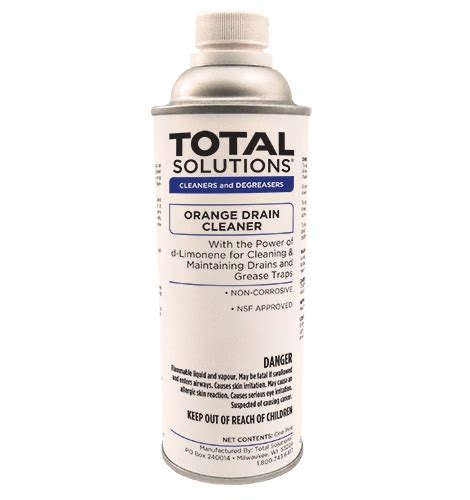 total drain cleaning|total solutions orange drain cleaner.